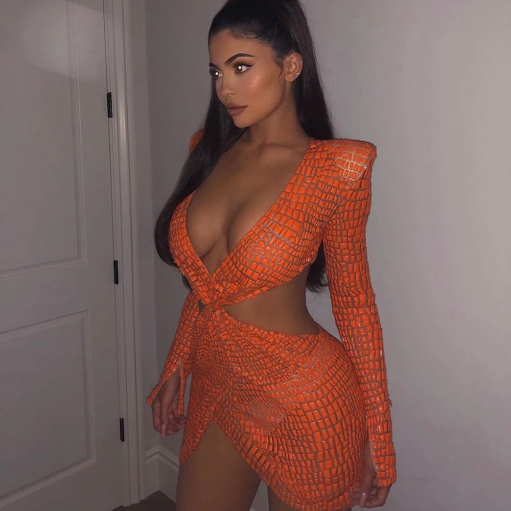 BCBG MaxAzria Animal print dress